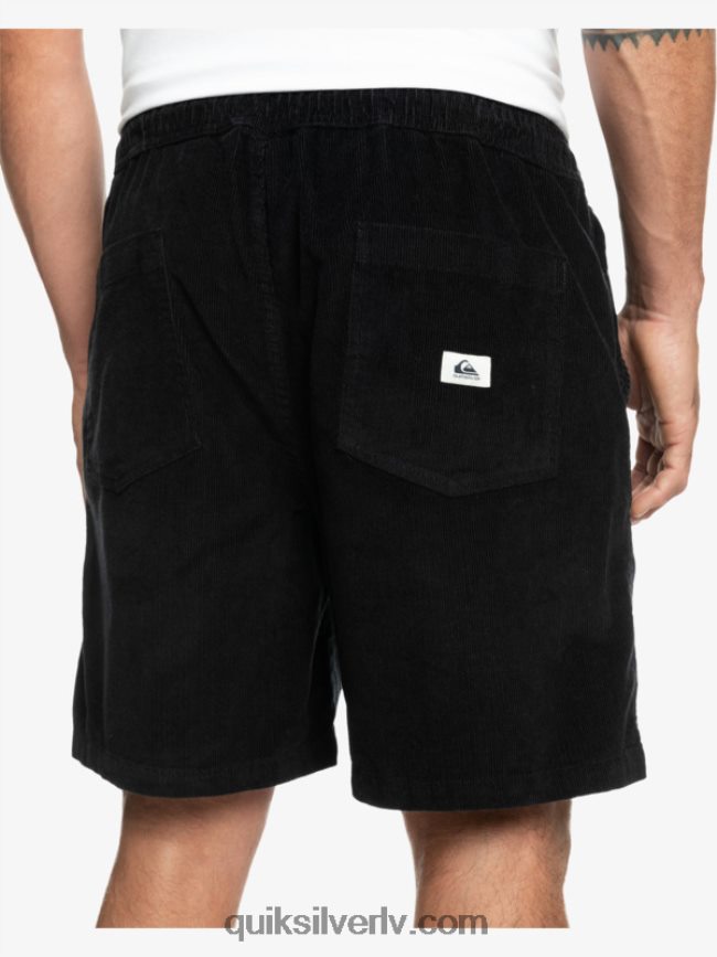 vīriešiem Quiksilver taksera auklas šorti melns 88064R360