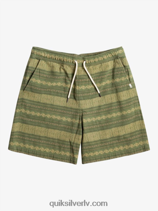vīriešiem Quiksilver takseru žakarda šorti četru lapu āboliņa takseris žakars 88064R422