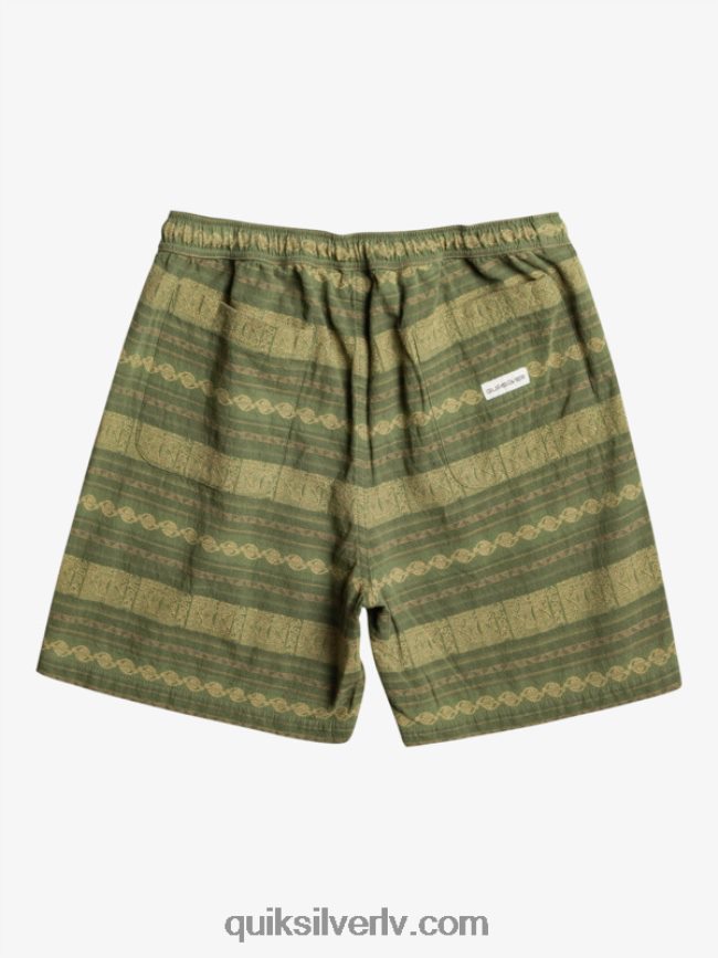 vīriešiem Quiksilver takseru žakarda šorti četru lapu āboliņa takseris žakars 88064R422