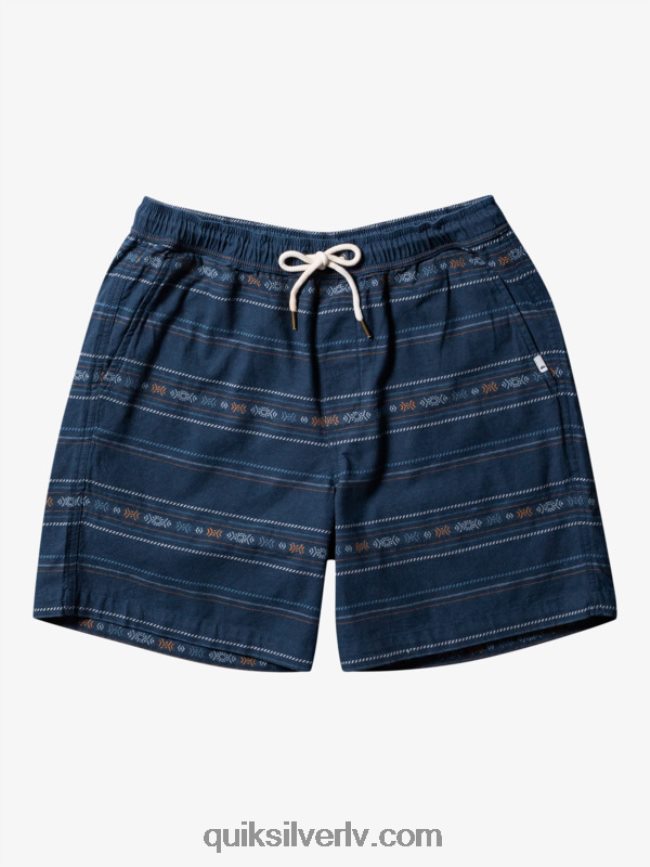 vīriešiem Quiksilver takseru žakarda šorti pusnakts flotes mini žakarda 88064R420