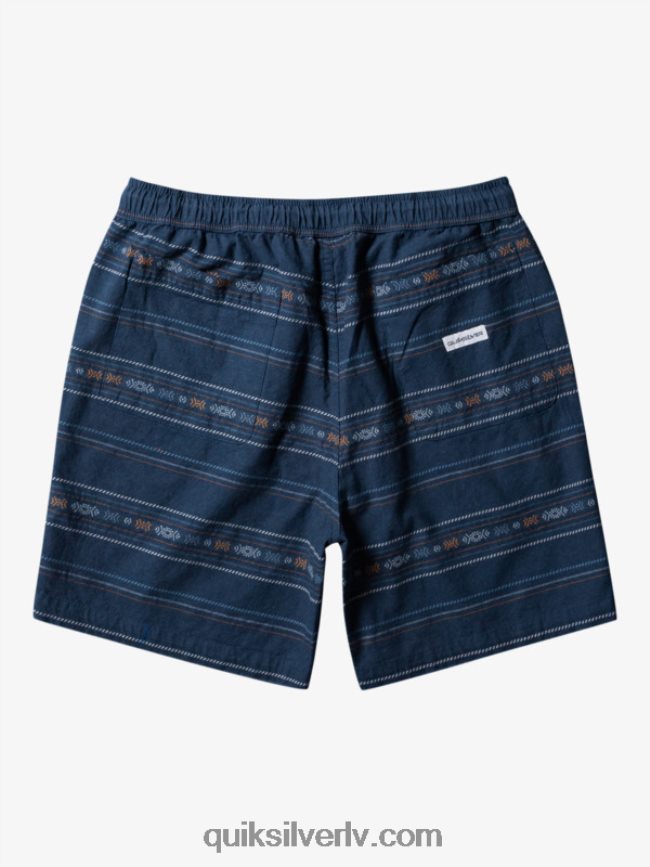 vīriešiem Quiksilver takseru žakarda šorti pusnakts flotes mini žakarda 88064R420