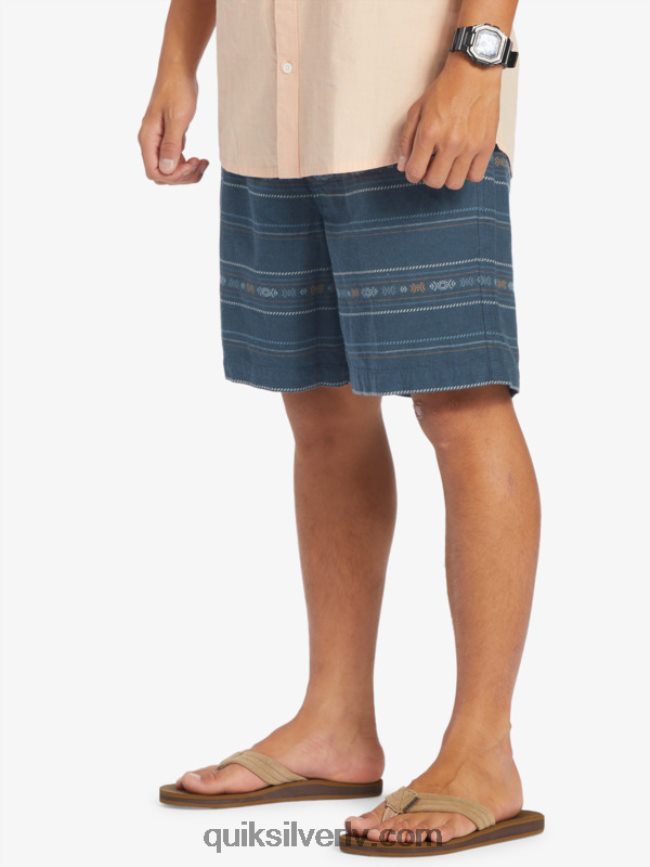 vīriešiem Quiksilver takseru žakarda šorti pusnakts flotes mini žakarda 88064R420