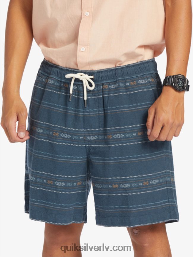 vīriešiem Quiksilver takseru žakarda šorti pusnakts flotes mini žakarda 88064R420