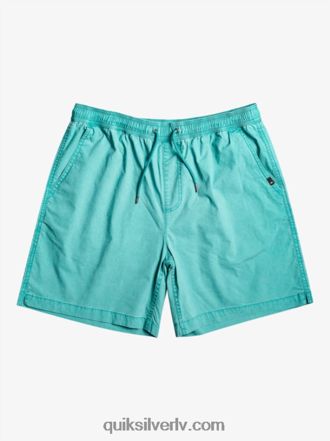 vīriešiem Quiksilver takseru elastīgie šorti Bretaņas zilā 88064R325