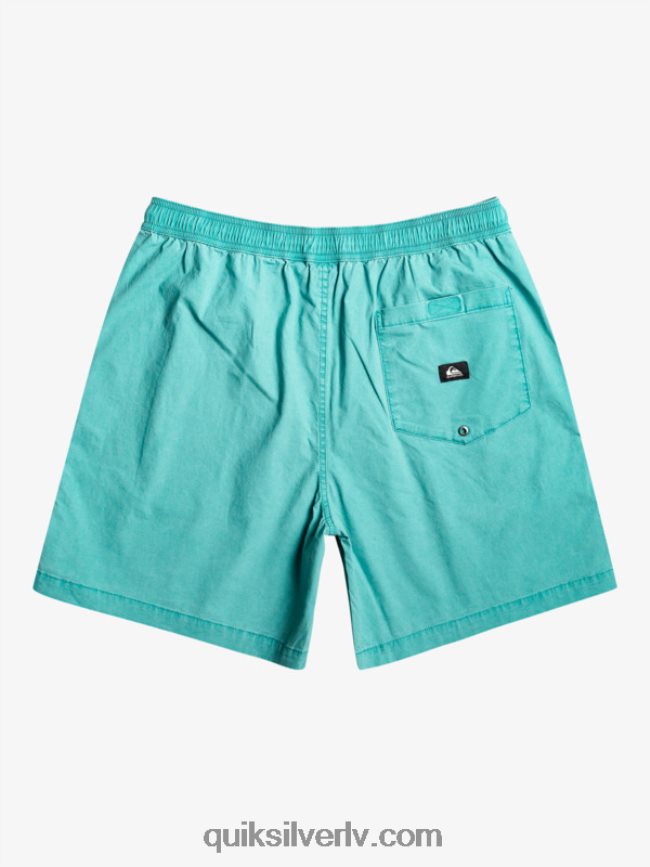 vīriešiem Quiksilver takseru elastīgie šorti Bretaņas zilā 88064R325