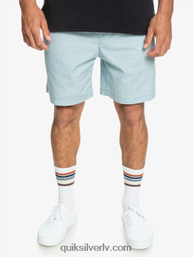 vīriešiem Quiksilver takseru elastīgie šorti debeszils 88064R324
