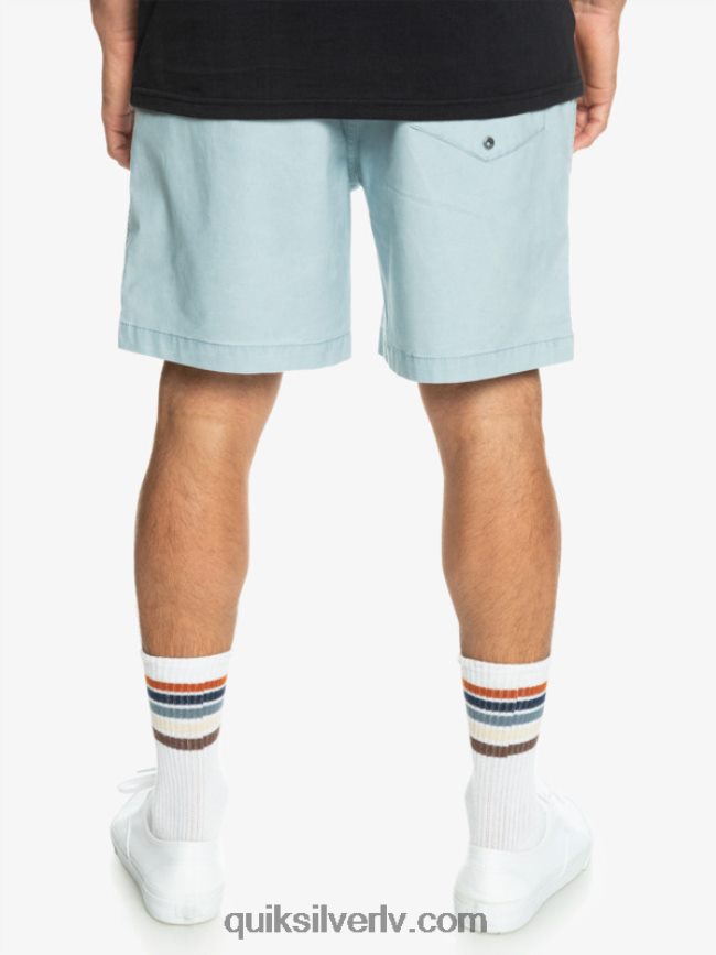 vīriešiem Quiksilver takseru elastīgie šorti debeszils 88064R324