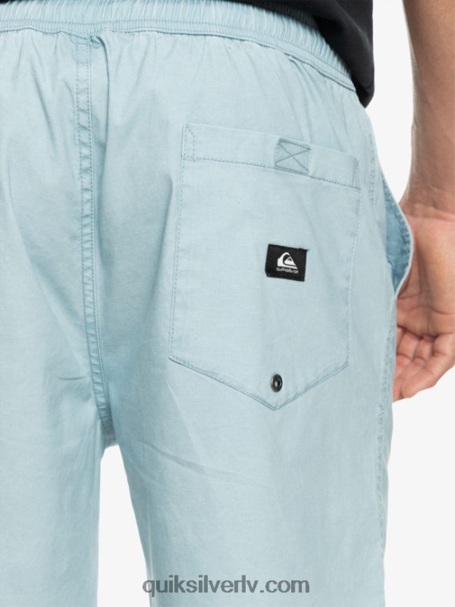 vīriešiem Quiksilver takseru elastīgie šorti debeszils 88064R324