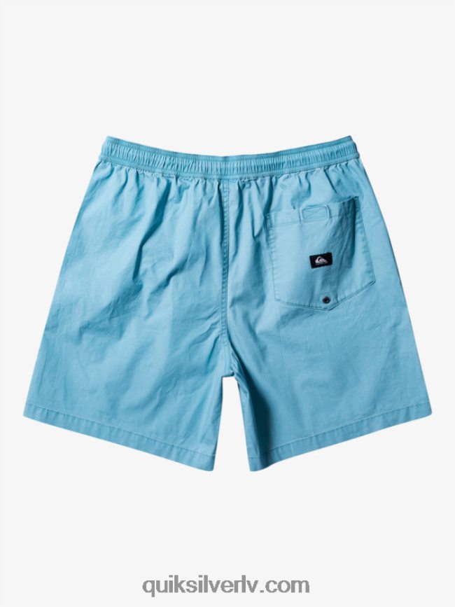 vīriešiem Quiksilver takseru elastīgie šorti kameja zils 88064R319