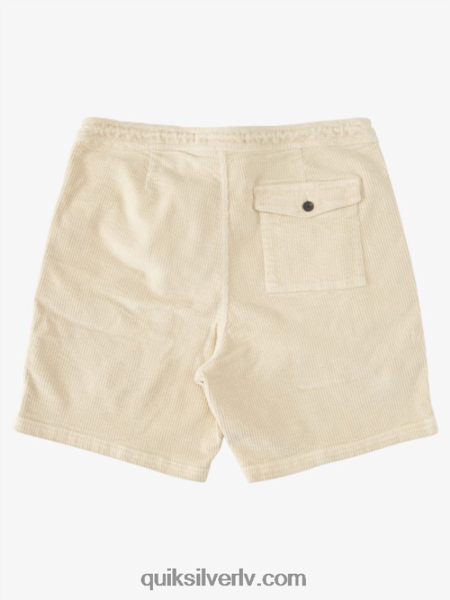 vīriešiem Quiksilver waterman cordy velveta šorti Brūnie rīsi 88064R873