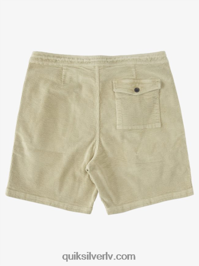 vīriešiem Quiksilver waterman cordy velveta šorti tēja 88064R876