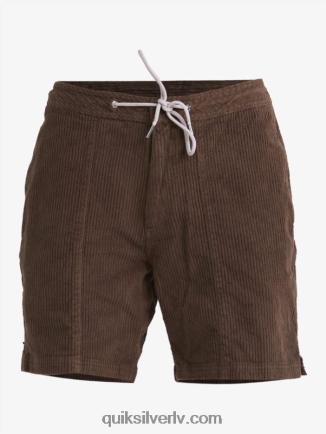 vīriešiem Quiksilver waterman cordy velveta šorti tumšā zeme 88064R875