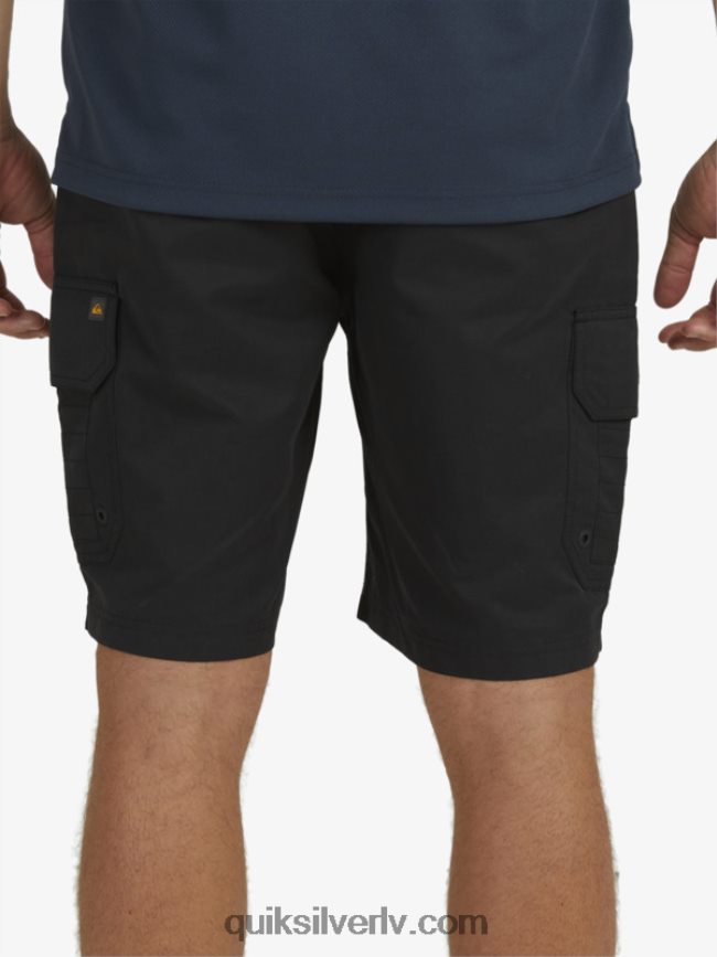 vīriešiem Quiksilver waterman maldive 20 kravas šorti melns 88064R1727