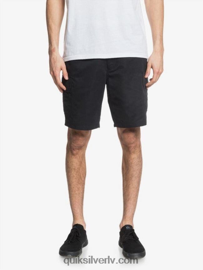 vīriešiem Quiksilver waterman maldive 20 kravas šorti melns 88064R1727