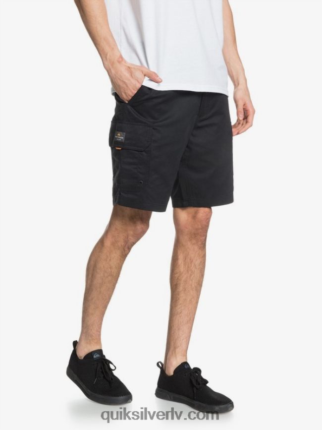 vīriešiem Quiksilver waterman maldive 20 kravas šorti melns 88064R1727