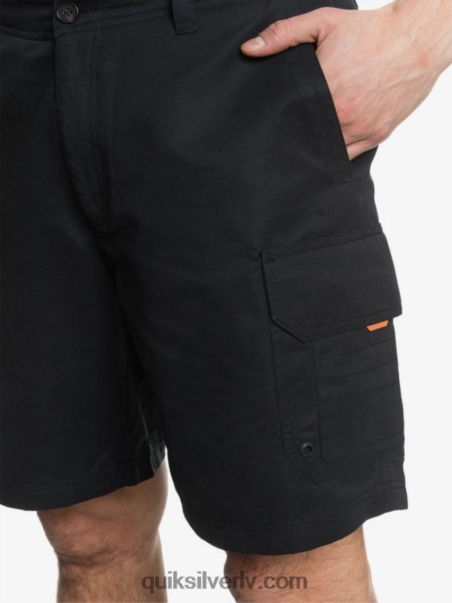 vīriešiem Quiksilver waterman maldive 20 kravas šorti melns 88064R1727