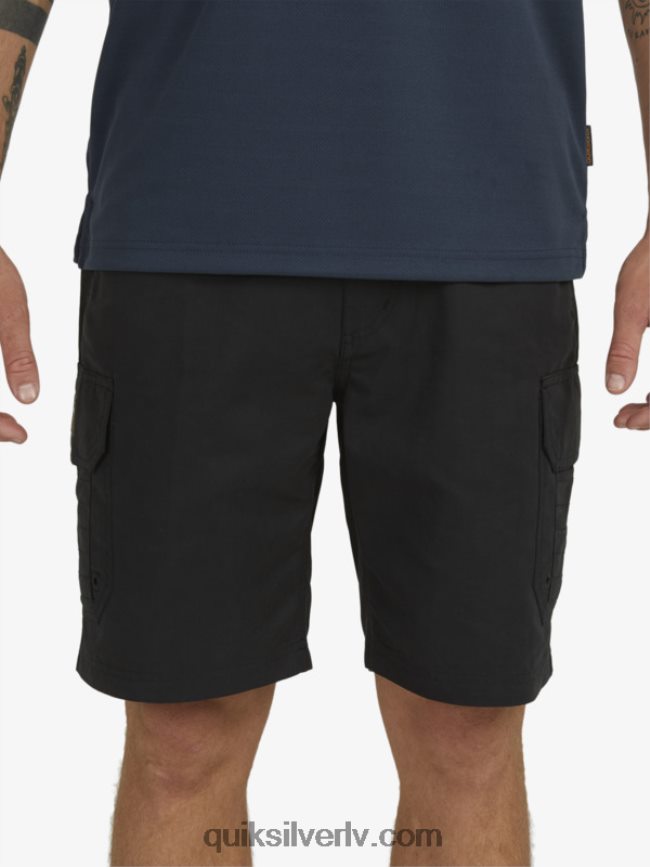 vīriešiem Quiksilver waterman maldive 20 kravas šorti melns 88064R1727