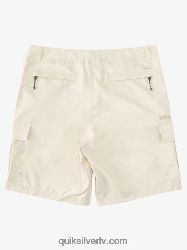 vīriešiem Quiksilver waterman maldive atoll cargo 20 šorti Brūnie rīsi 88064R786