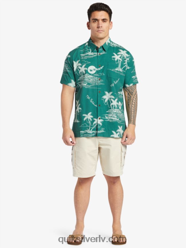 vīriešiem Quiksilver waterman maldive atoll cargo 20 šorti Brūnie rīsi 88064R786