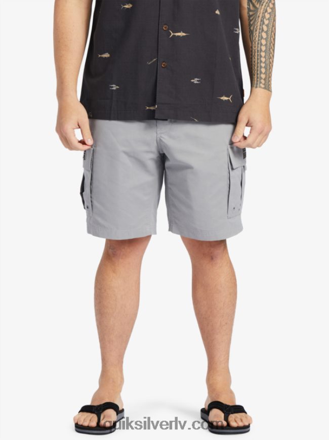 vīriešiem Quiksilver waterman maldive atoll cargo 20 šorti haizivis 88064R788