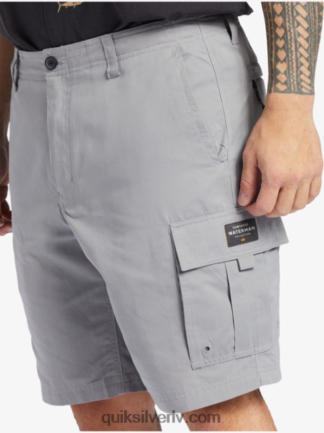 vīriešiem Quiksilver waterman maldive atoll cargo 20 šorti haizivis 88064R788