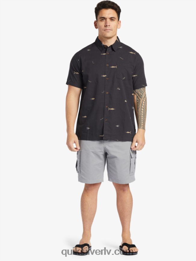 vīriešiem Quiksilver waterman maldive atoll cargo 20 šorti haizivis 88064R788