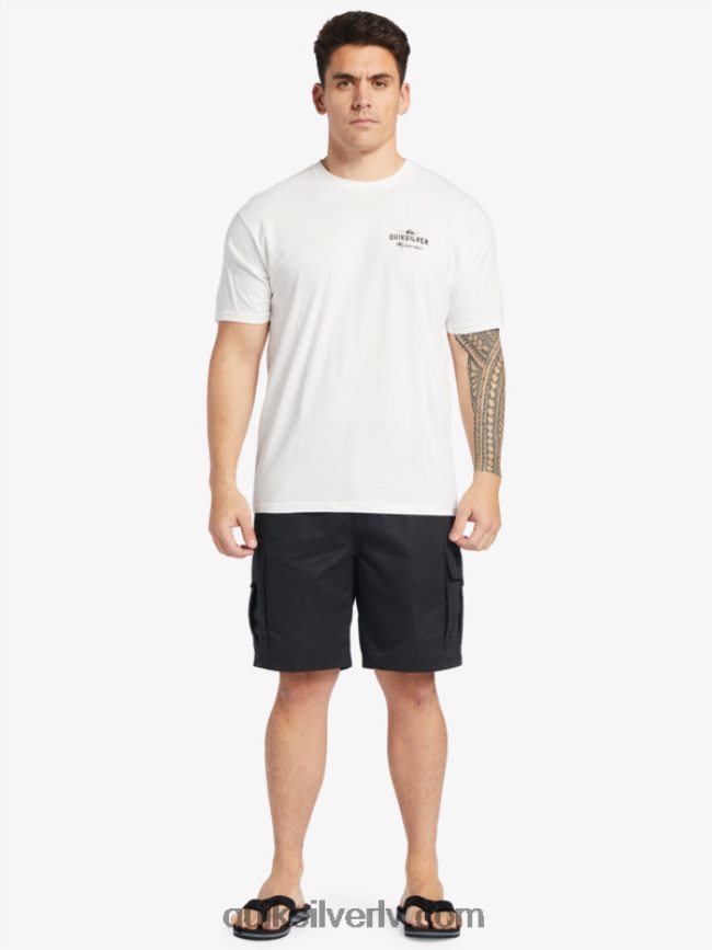 vīriešiem Quiksilver waterman maldive atoll cargo 20 šorti melns 88064R785