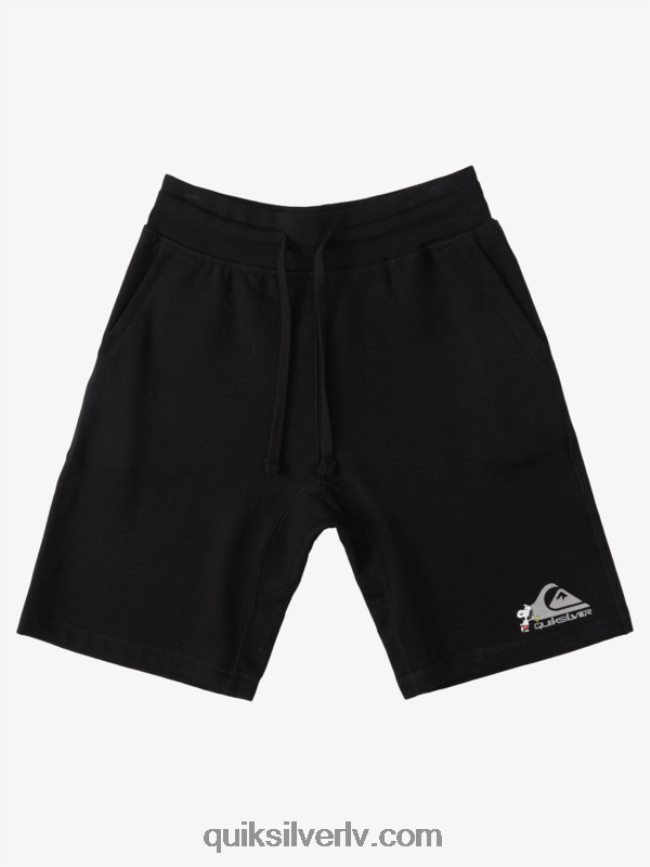 vīriešiem Quiksilver x Peanuts vietējās leģendas šorti melns 88064R1883