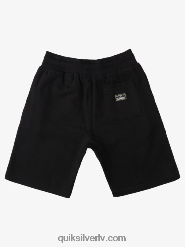 vīriešiem Quiksilver x Peanuts vietējās leģendas šorti melns 88064R1883