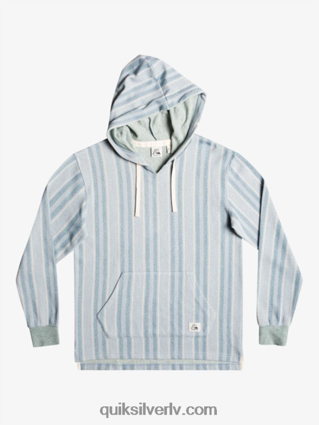 vīriešiem Quiksilver Baja kapuci provencial blue baja vert 88064R1545