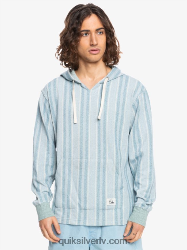 vīriešiem Quiksilver Baja kapuci provencial blue baja vert 88064R1545