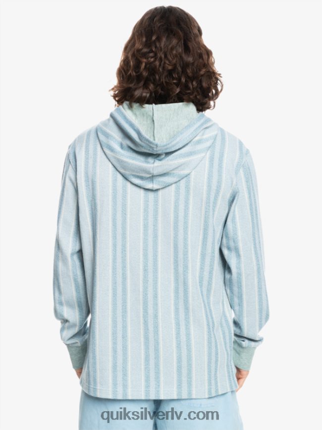 vīriešiem Quiksilver Baja kapuci provencial blue baja vert 88064R1545