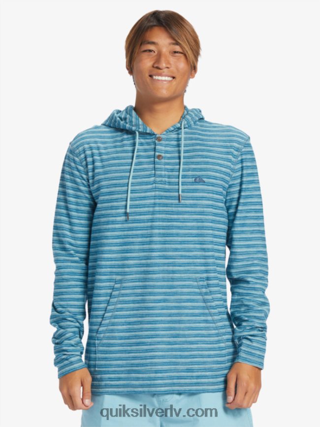 vīriešiem Quiksilver Carlton kapuci Carlton kameja svītra 88064R743