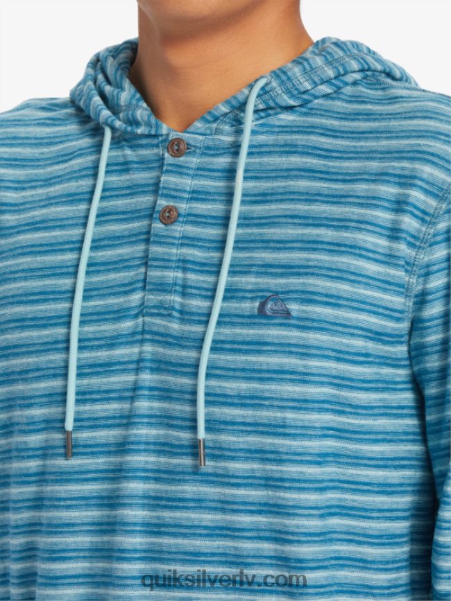 vīriešiem Quiksilver Carlton kapuci Carlton kameja svītra 88064R743