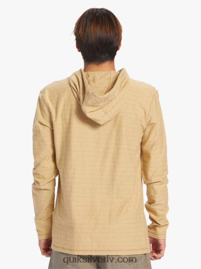 vīriešiem Quiksilver Carlton kapuci carlton taos taupe svītra 88064R744