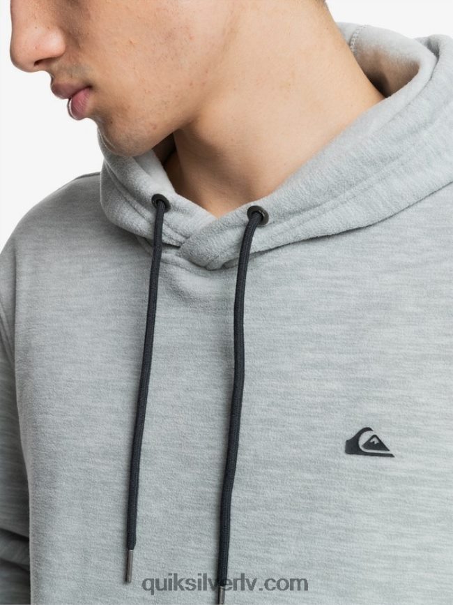 vīriešiem Quiksilver Essentials kapuci gaiši pelēki virši 88064R1490