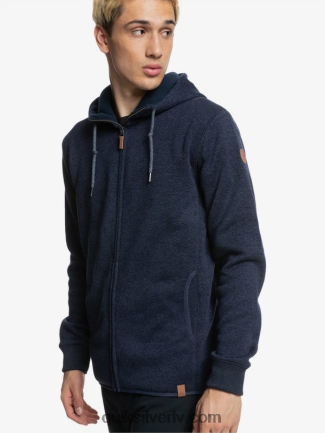 vīriešiem Quiksilver Keller kapuci ar rāvējslēdzēju Parīzes nakts 88064R1478