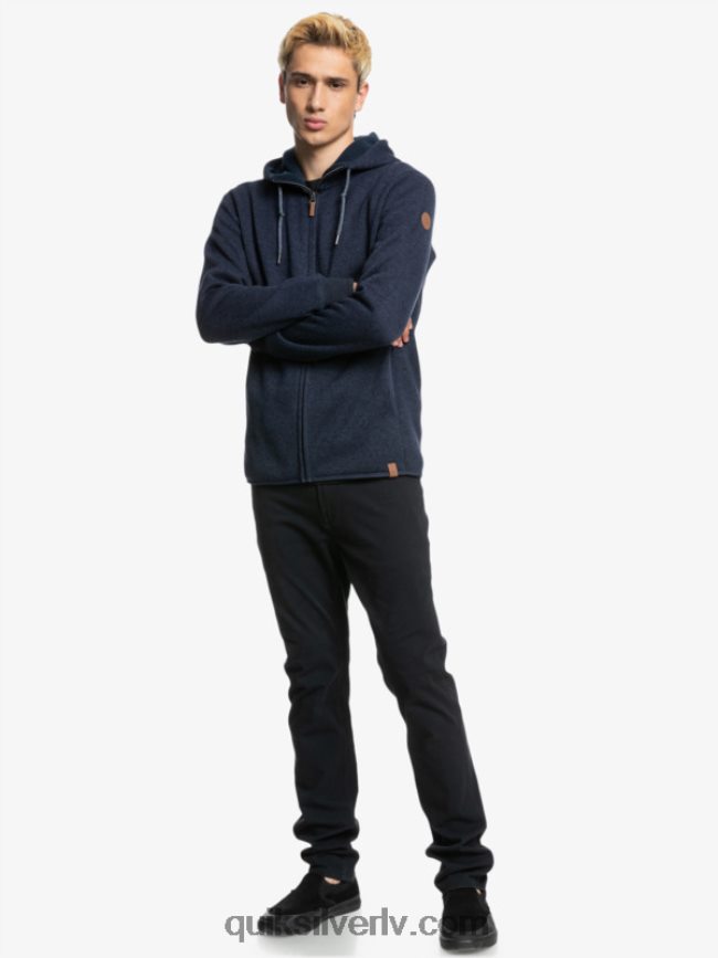 vīriešiem Quiksilver Keller kapuci ar rāvējslēdzēju Parīzes nakts 88064R1478