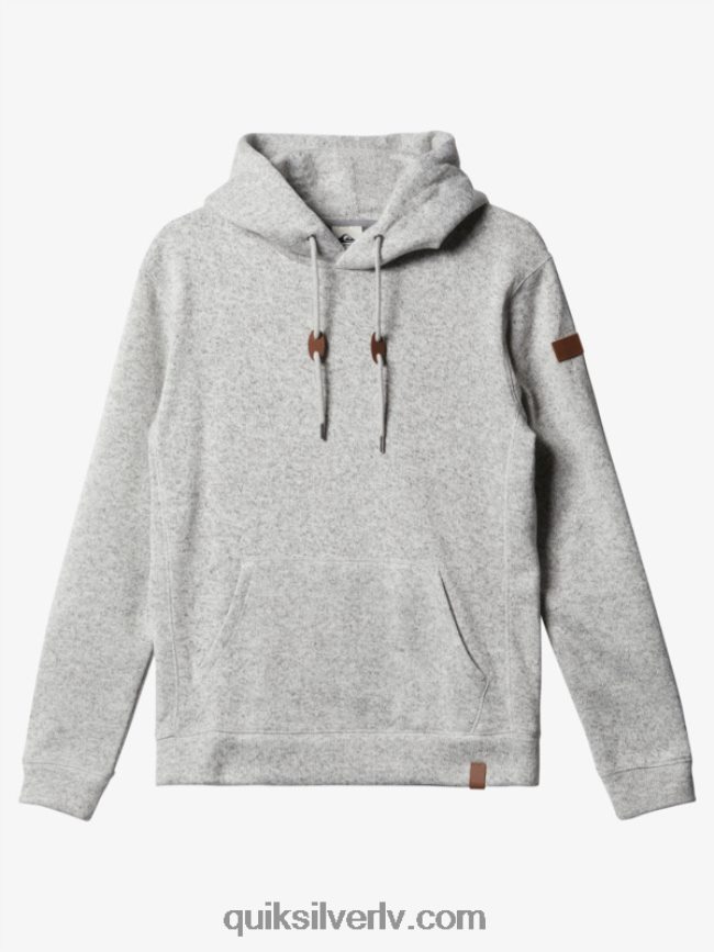 vīriešiem Quiksilver Keller kapuci gaiši pelēki virši 88064R1711
