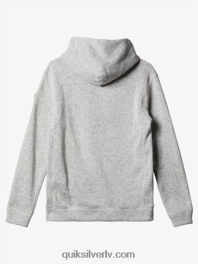 vīriešiem Quiksilver Keller kapuci gaiši pelēki virši 88064R1711