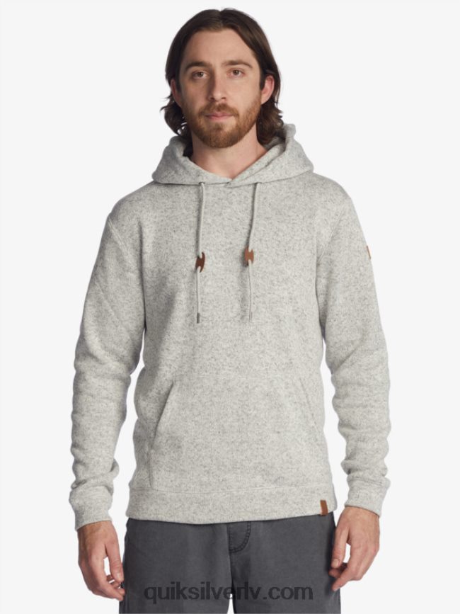 vīriešiem Quiksilver Keller kapuci gaiši pelēki virši 88064R1711