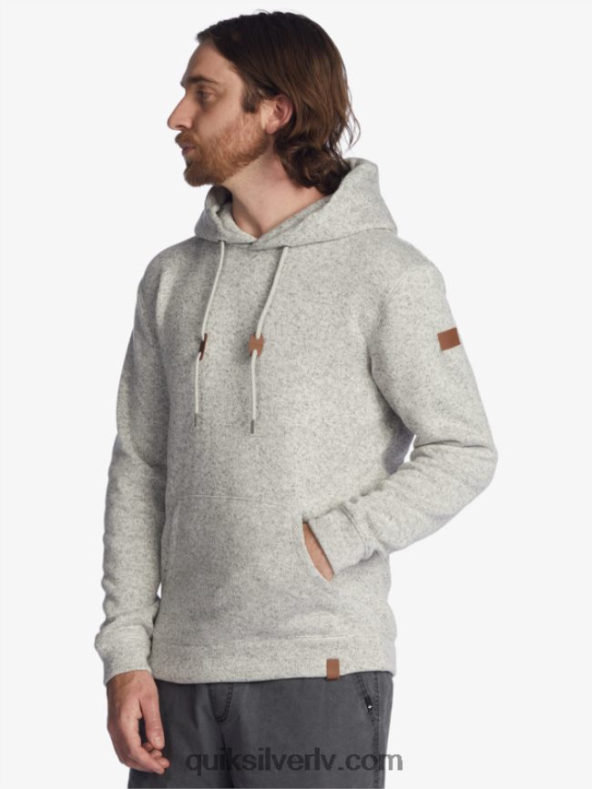 vīriešiem Quiksilver Keller kapuci gaiši pelēki virši 88064R1711