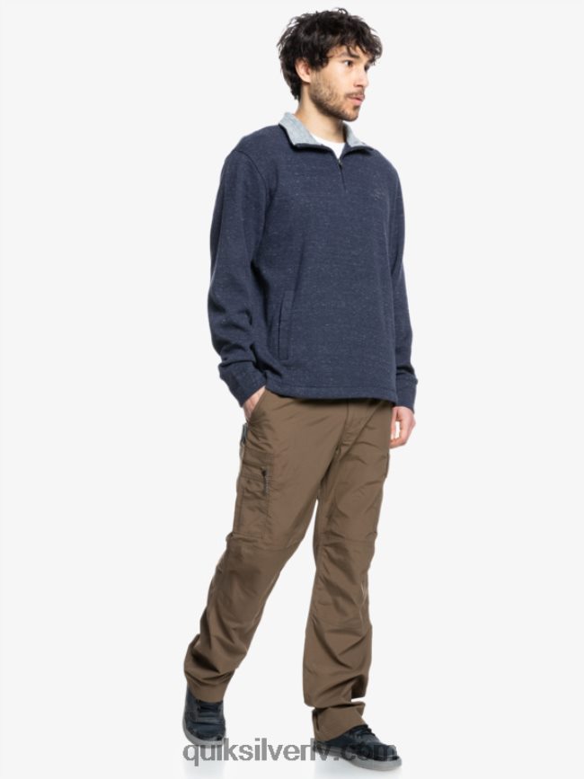 vīriešiem Quiksilver Waterman pointurf zip džemperis ar izgriezumu jūras žakete virši 88064R1801