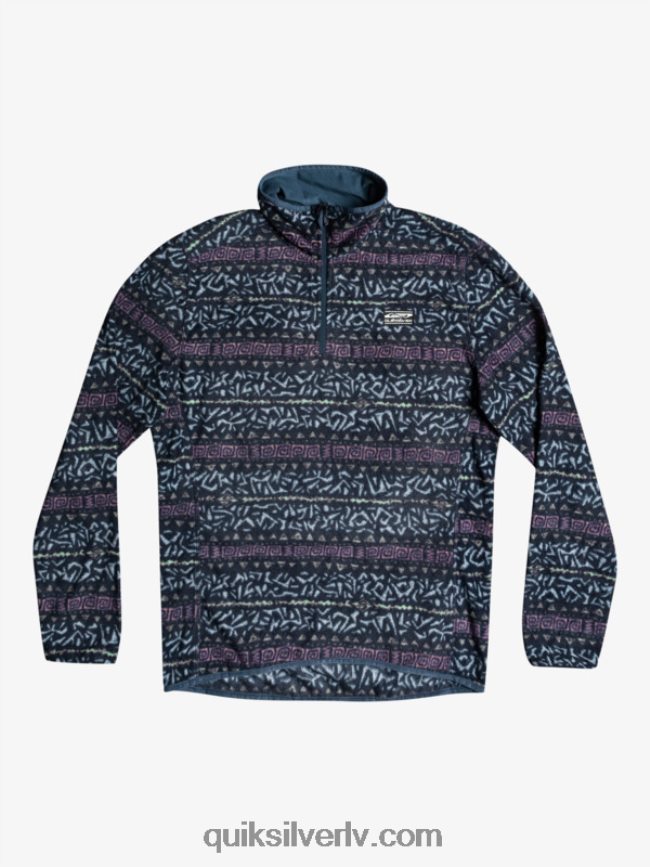 vīriešiem Quiksilver aker ceturkšņa vilnas džemperis putekļains orhideju ziemeļu kanāls 88064R1878