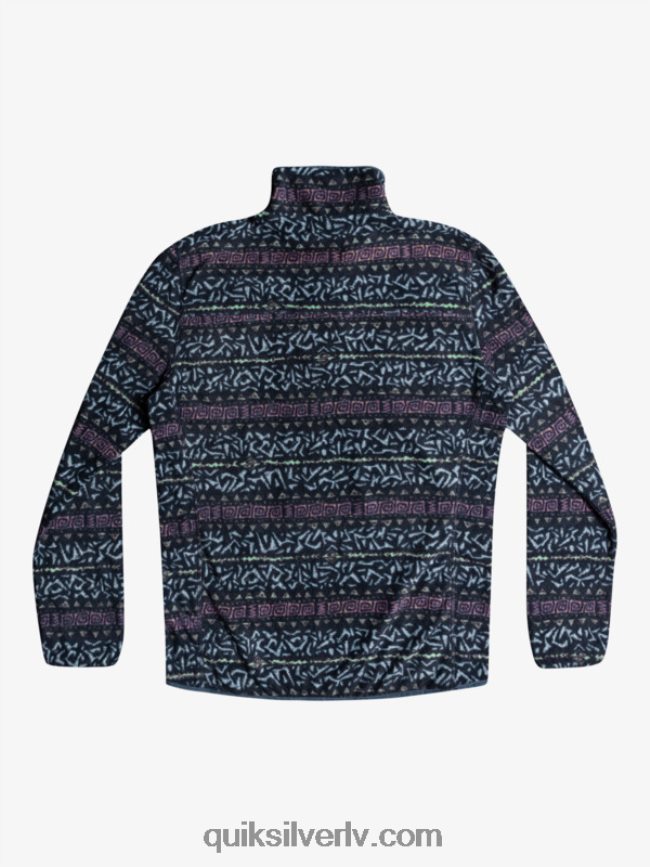 vīriešiem Quiksilver aker ceturkšņa vilnas džemperis putekļains orhideju ziemeļu kanāls 88064R1878
