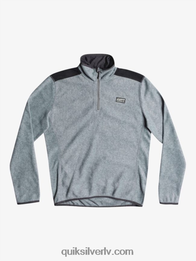 vīriešiem Quiksilver aker ceturkšņa vilnas džemperis viršu pelēks 88064R1879