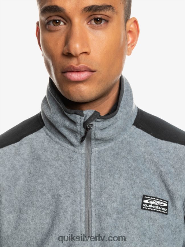 vīriešiem Quiksilver aker ceturkšņa vilnas džemperis viršu pelēks 88064R1879