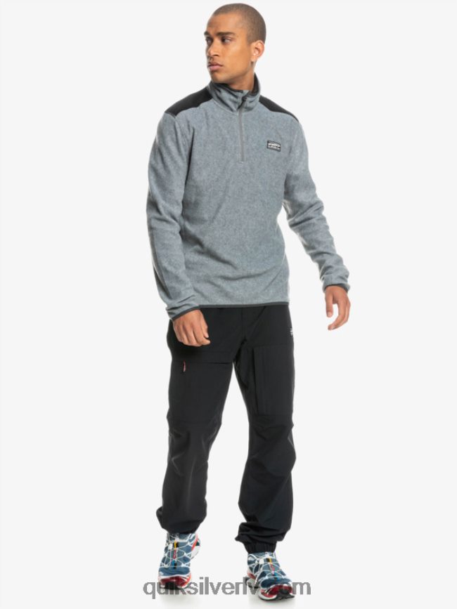 vīriešiem Quiksilver aker ceturkšņa vilnas džemperis viršu pelēks 88064R1879
