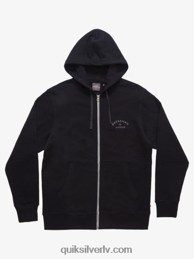 vīriešiem Quiksilver ūdensvīrs pēc sērfošanas ar rāvējslēdzēju melns 88064R1420