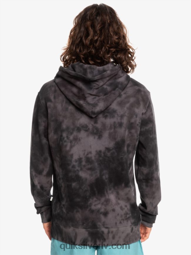 vīriešiem Quiksilver duļķains, krāsojams kapuci melna duļķaina kaklasaites krāsa 88064R1503